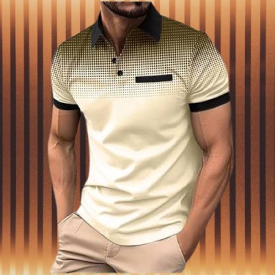 Men's Premium Gradient Polo Shirt