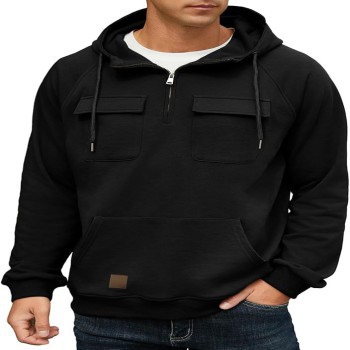 Double Pocket Winter Hoodie